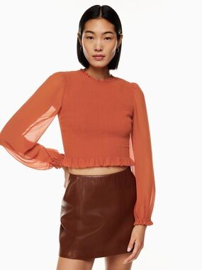 Aritzia Wilfred TEMPEST BLOUSE